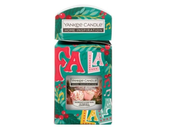 Yankee Candle Candy Cane Milkshake in gift box natale Milkshake al bastoncino di zucchero in gift box