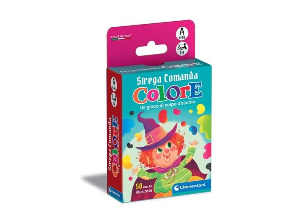 Clementoni - Carte Strega Comanda Colore clementoni