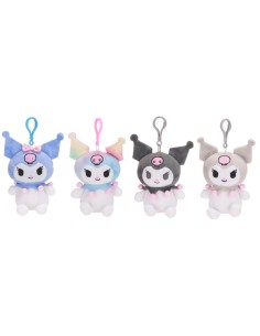 Hello kitty Kuromi | Peluche Portachiavi 10cm c/Bagclip...