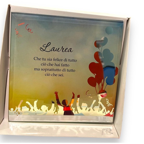 TARGA PENSIERO STUPENDO LAUREA 073399