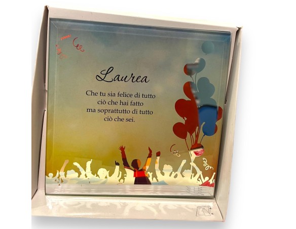 TARGA PENSIERO STUPENDO LAUREA 073399