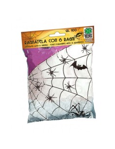 CARNIVAL TOYS RAGNATELA BIANCA CON 6 RAGNI 100 GR 06461
