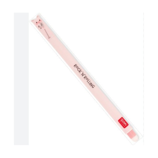 Legami - Penna Gel maialino Cancellabile, Sfera...