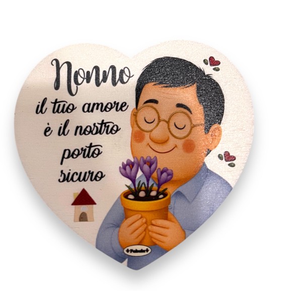 Magnete Cuore calamita nonno nonna nonni In...