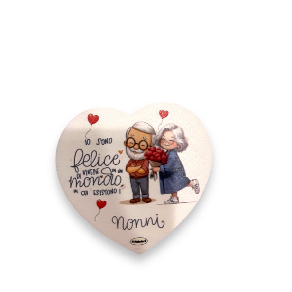 Magnete Cuore calamita nonno nonna nonni In...