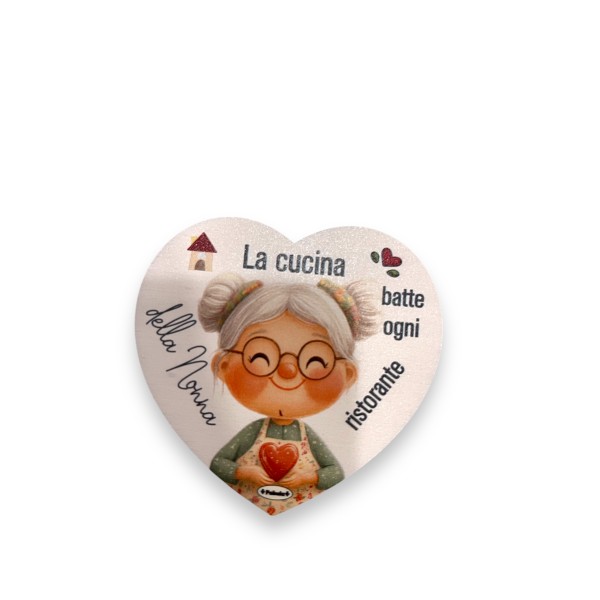 Magnete Cuore calamita nonno nonna nonni In...