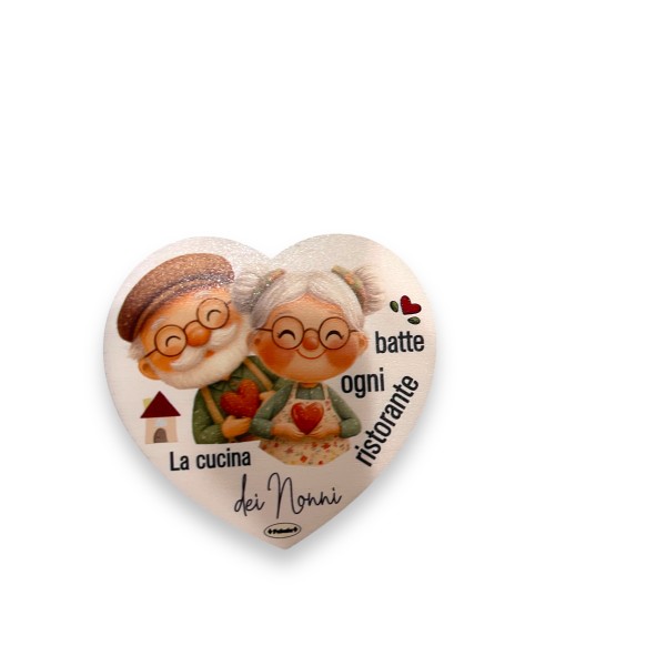 Magnete Cuore calamita nonno nonna nonni In...