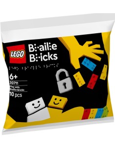 LEGO BRAILLE BRICKS GIOCA CON I MATTONCINI BRAILLE 30711