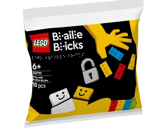 LEGO BRAILLE BRICKS GIOCA CON I MATTONCINI BRAILLE 30711