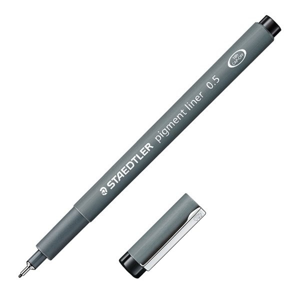 PENNA PENNINO STAEDTLER PIGMENT DR 05 NERO