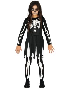 Halloween | Costume bambina bimba scheletro HALLOWEEN