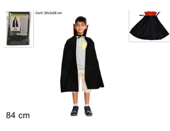 MANTELLO DRACULA 84CM BIMBO TAGLIA UNICA halloween