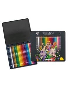 Tinta Unita metal box 24 pastelli – edizione Fraffrog,...