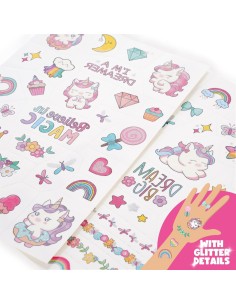 Legami - Tatuaggi Temporanei per Bambini, Tema Unicorn,... 2