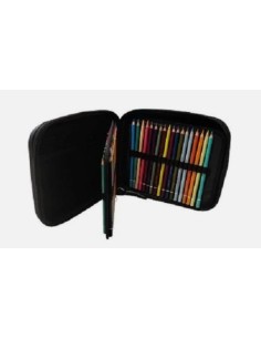 Astuccio big Fraffrog TintaUnita con pastelli, brushpen e... 2