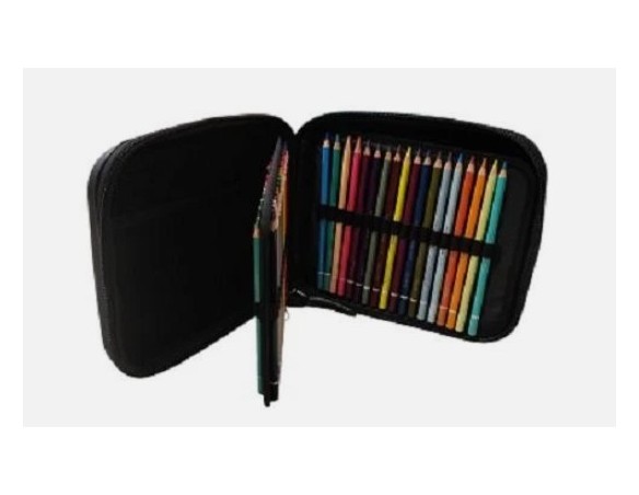 Astuccio big Fraffrog TintaUnita con pastelli, brushpen e omaggio 12 Art Marker
