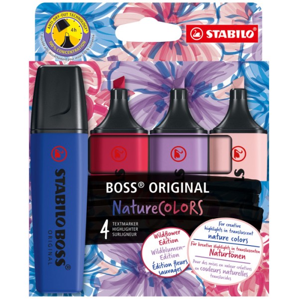 EVIDENZIATORE BOSS ORIGINAL NATURECOLORS...