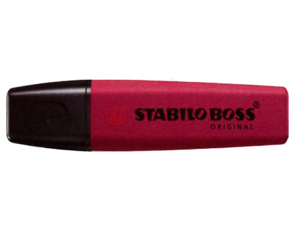EVIDENZIATORE STABILO BOSS NatureColors Wildflower Borgogna 70/250 new 25