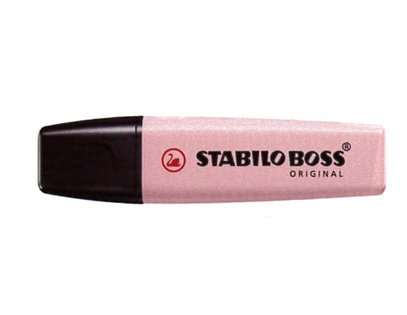 EVIDENZIATORE STABILO BOSS NatureColors Wildflower Rosa Cipria 70/128 new 25
