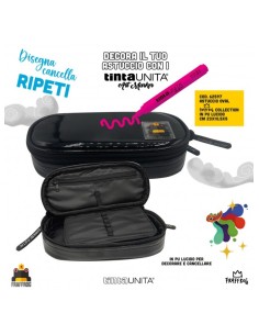 Astuccio Ovale Maxi Tinta Unita Frafrog + pennarello...