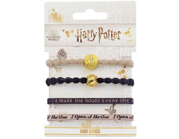 Harry Potter | Bracciali / Elastici Set Accessori per Capelli Giratempo Harry Potter