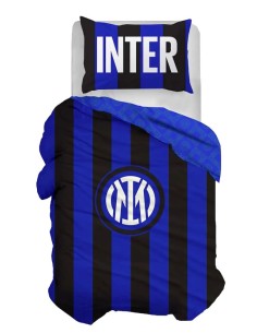 Inter F.C Parure Copripiumino Letto 1 Piazza Inter