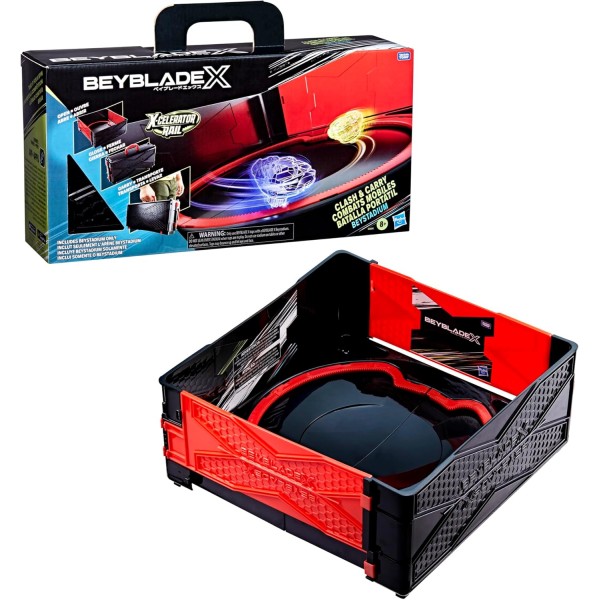 Bey blade Beyblade BBX Clash and Carry Arena...