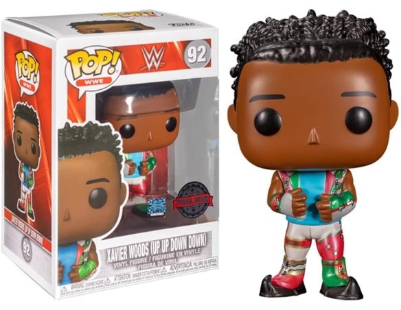 Funko POP! WWE: XAVIER WOODS (METALLIC) - WWE - Figura in Vinile da Collezione ( 92 ) - Idea Regalo - Merchandising Ufficiale -