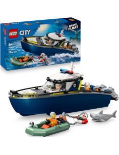 LEGO City Inseguimento del Motoscafo della Polizia –...