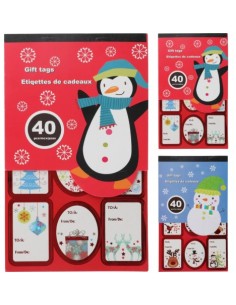 Sticker Natale 25cm in 2 assortimenti