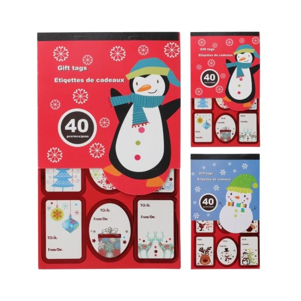 Sticker Natale 25cm in 2 assortimenti