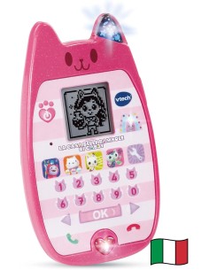 VTech Il Miaoraviglioso Telefono di Gabby, Smartphone...