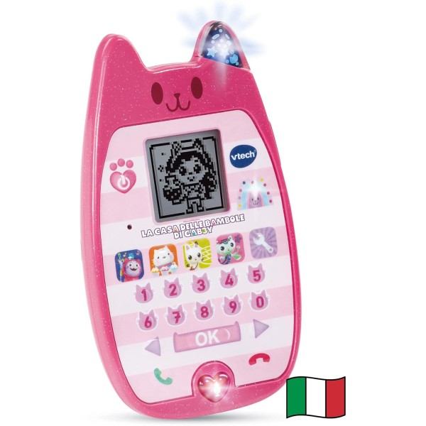 VTech Il Miaoraviglioso Telefono di Gabby,...