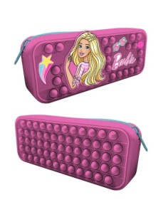 Barbie astuccio bauletto popit in silicone barbie