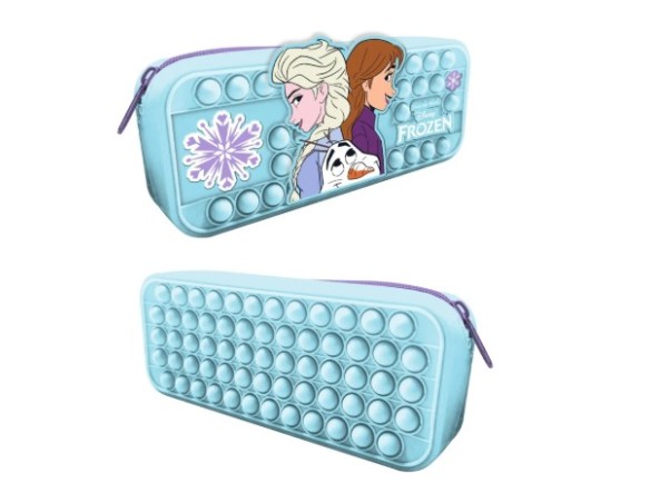 Frozen astuccio bauletto popit in silicone frozen