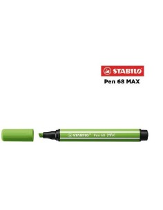 33 - Stabilo Pen 68 MAX Pennarello Verde Chiaro