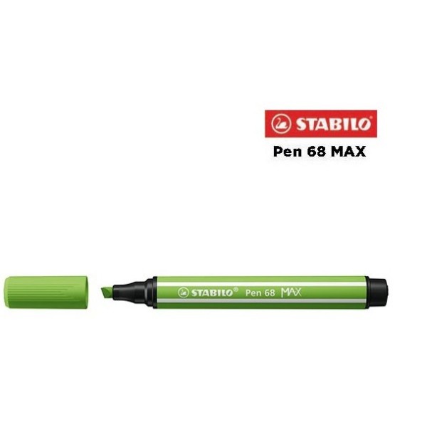 33 - Stabilo Pen 68 MAX Pennarello Verde Chiaro