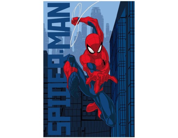 Spiderman - Plaid 130x160 Coral Soft Touch Spiderman