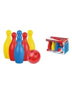 Set Gioco Bowling Set in Scatola Litografata di Mandelli