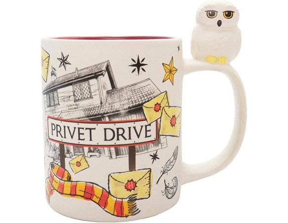 Harry Potter | Tazza Harry Potter Hedwige & Privet Drive Tazza 3D 460 ml ceramica