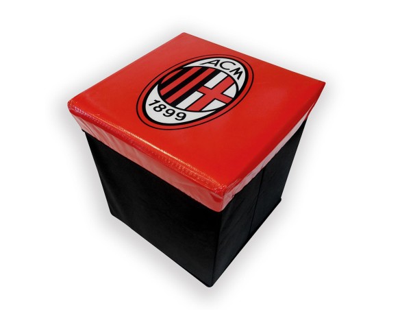 Milan | POUF CONTENITORE MILAN  PORTATUTTO 31X31X33CM.PRODOTTO UFFICIALE