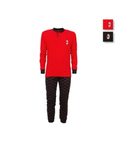 Milan | Pigiama Ragazzo AC Milan serafino caldo cotone...