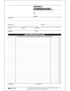 PROPOSTA COPIA COMMISSIONE 50X2 FORMATO A5 DUPLICE COPIA E 5229 2