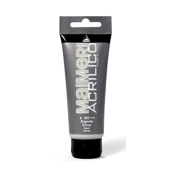 COLORE MAIMERI ACRILICO 75 ML SR.METAL 003 ARGENTO