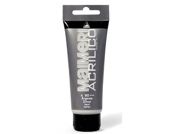 COLORE MAIMERI ACRILICO 75 ML SR.METAL 003 ARGENTO