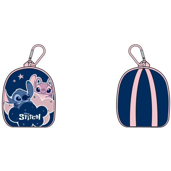 Stitch | Mini zainetto c/portachiavi Lilo & Stitch
