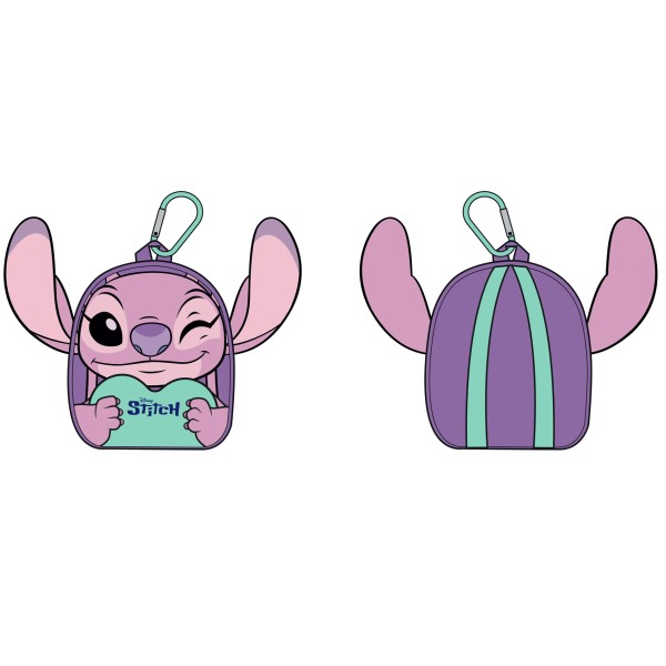 Stitch | Mini zainetto c/portachiavi Lilo & Stitch