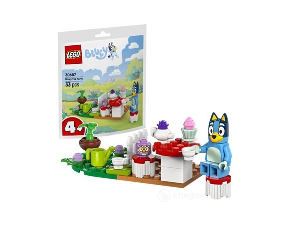 LEGO BLUEY IL TEA PARTY DI BLUEY 30687