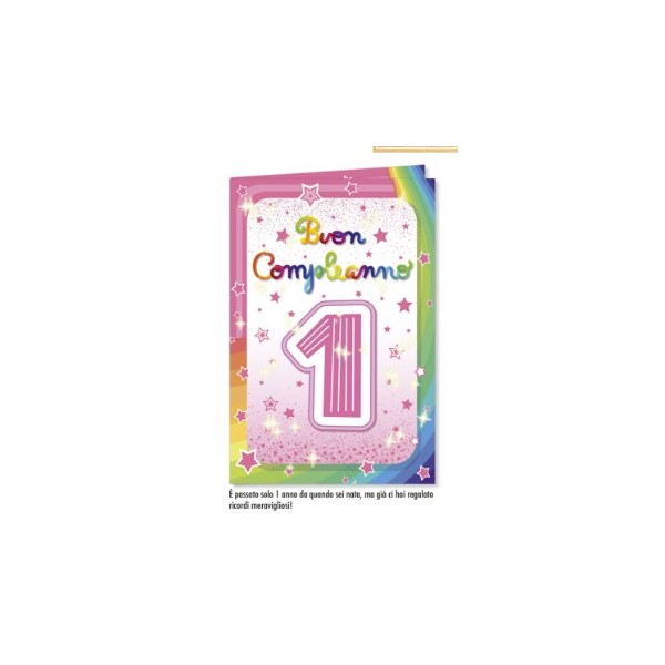 BIGLIETTO 1 ANNO FEMMINIILE MINI NU 9137