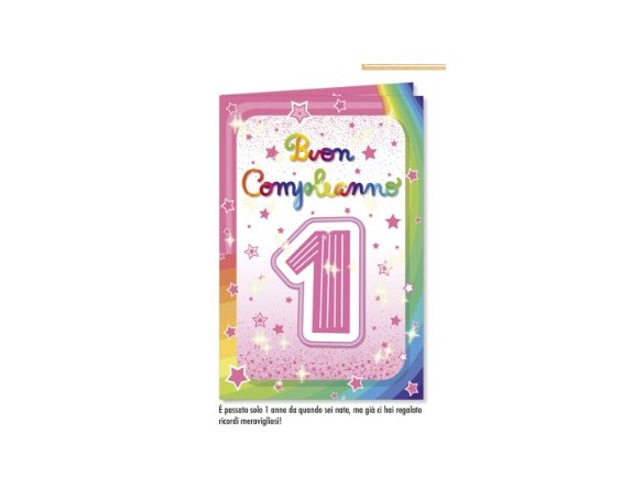 BIGLIETTO 1 ANNO FEMMINIILE MINI NU 9137